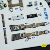 Kelik K32046 Hs-123A-1 - interior 3D decals for ICM kit 1/32